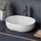 Ruvati 19-inch Matte White epiStone Solid Surface Modern Bathroom Vessel Sink RVB2119WH - alternate 1
